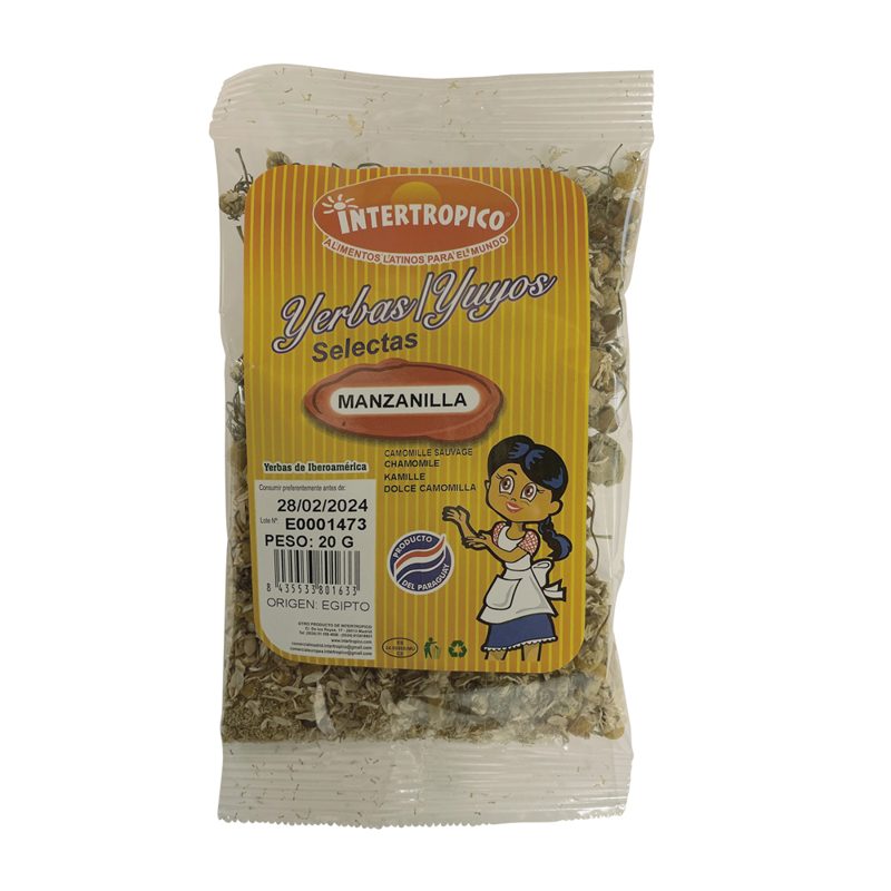 ECU00363 Manzanilla Dulce Intertropico 20g - Imagen 1