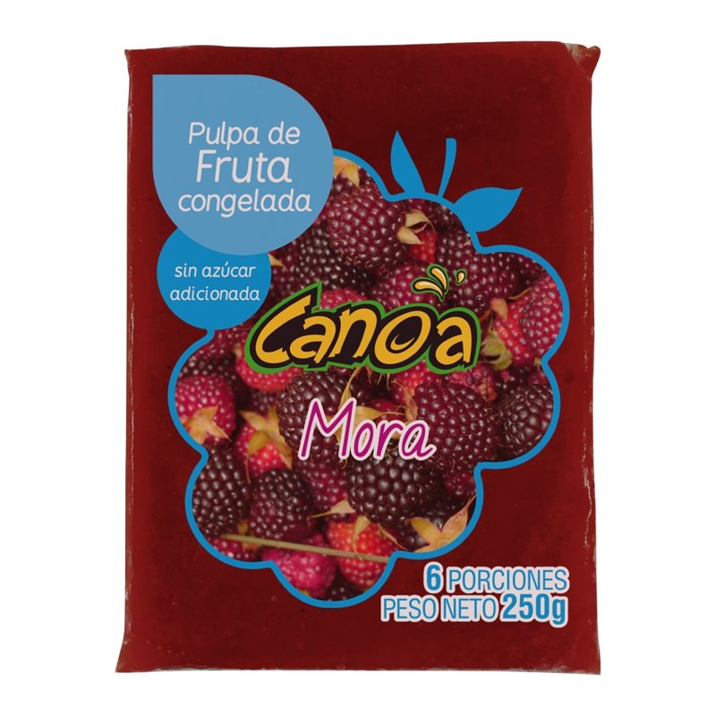 producto-PU0014 Pulpa de Mora Canoa 250g - Imagen 1